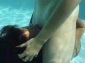 Lesbian Petite teenies underwater sex